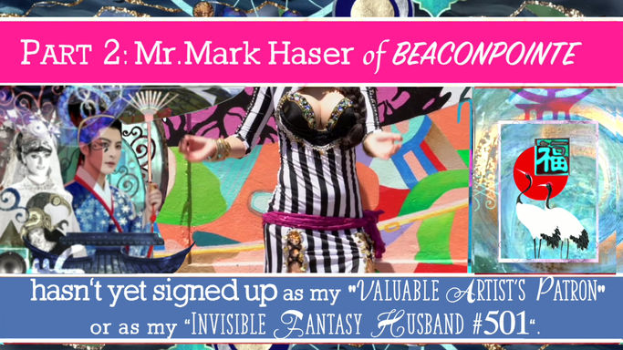2“Zebra Story of Crosswalk for Mr.Mark Haser of Beaconpointe, (my Fantasy Husband #501)” short film directing by Keolani Aalai